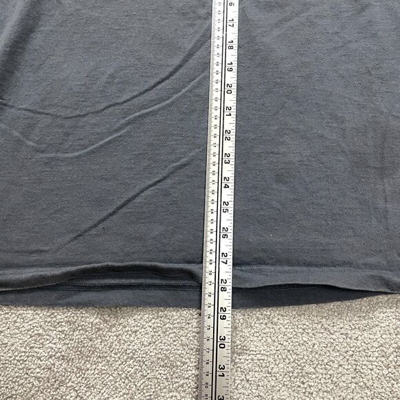 Carhartt K87 Loose Fit T-Shirt Men Large Gray Short Sleeve Cotton Pocket Casual - Picture 7 of 13